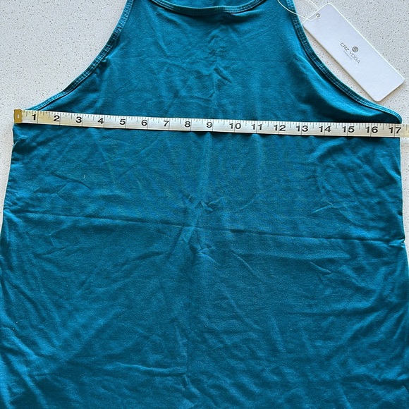 Halter Hip-Length High Neck Tank - Picture 7 of 7